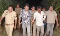 मुठभेड़ में दो लुटेरे गिरफ्तार- एक बदमाश को पैर में लगी गोली