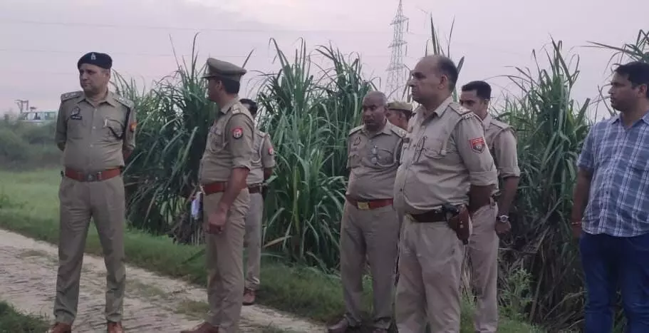 मुठभेड़ मे गौ तस्कर का हाफ एनकाउंटर, पुलिस व बदमाशो के बीच हुई फायरिंग