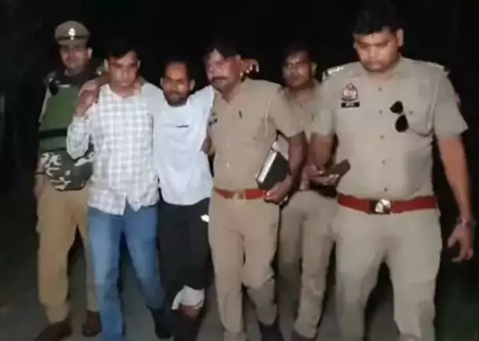 मुठभेड़ में चार गिरफ्तार- दो लुटेरों को लगी गोली- 41 मामलों में चल..
