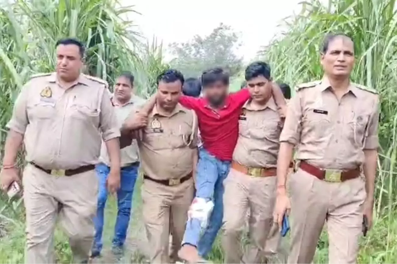 सर्राफ से लूट-मुठभेड एक और लुटेरा लगा हाथ-मुकाबला करते लगी गोली सर्राफ से लूट-मुठभेड एक और लुटेरा लगा हाथ-मुकाबला करते लगी गोली