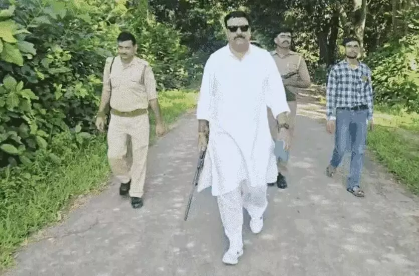 बाघिन की दहाड़ सुनते ही वीडियो बना रहे MLA की सिटटी पिटटी गुम बाघिन की दहाड़ सुनते ही वीडियो बना रहे MLA की सिटटी पिटटी गुम