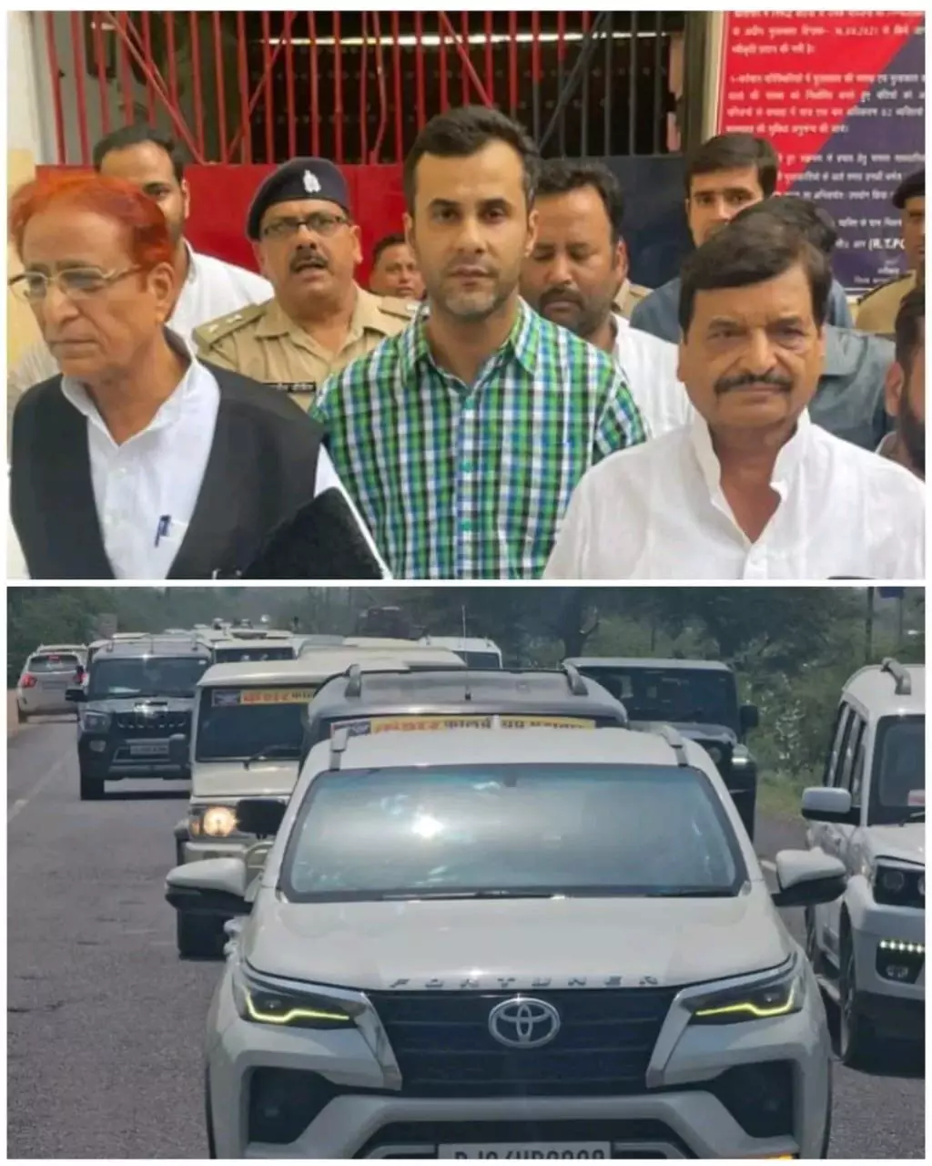 23 महीने बाद रिहा हुए आजम खान ने देखा जेल से बाहर का सूरज