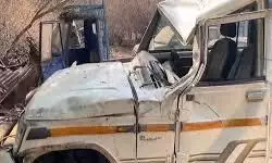 बोलेरो ने कुचला, दो की मौत, एक घायल, चार आरोपियों की तलाश