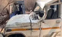 बोलेरो ने कुचला, दो की मौत, एक घायल, चार आरोपियों की तलाश