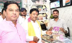 मंत्री कपिल देव ने “जीएसटी घटा – व्यापार खिला” के तहत किया भ्रमण