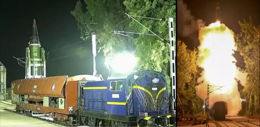 भारत की बड़ी उड़ान-चलती ट्रेन से लॉन्च मिसाइल करेगी दुश्मन को तबाह