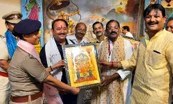 आदर्श रामलीला मंचन पटेल नगर के पचास वर्ष पूर्ण होने पर हुआ कार्यक्रम