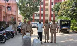 इस थाने की पुलिस का बड़ा गुडवर्क- 12.5 लाख का गांजा बरामद