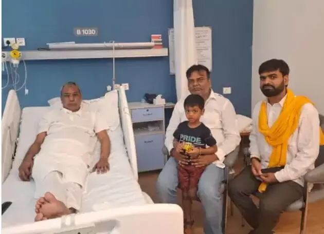 मेदांता से डिस्चार्ज मंत्री अब गौतमपल्ली आवास पर रहेंगे बेडरेस्ट पर