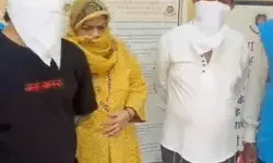 घर में बना रखा था गोदाम- कुंतलों पटाखों के साथ कपल एवं बेटा..