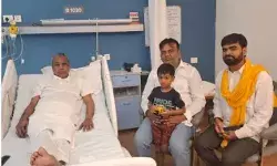 मेदांता से डिस्चार्ज मंत्री अब गौतमपल्ली आवास पर रहेंगे बेडरेस्ट पर