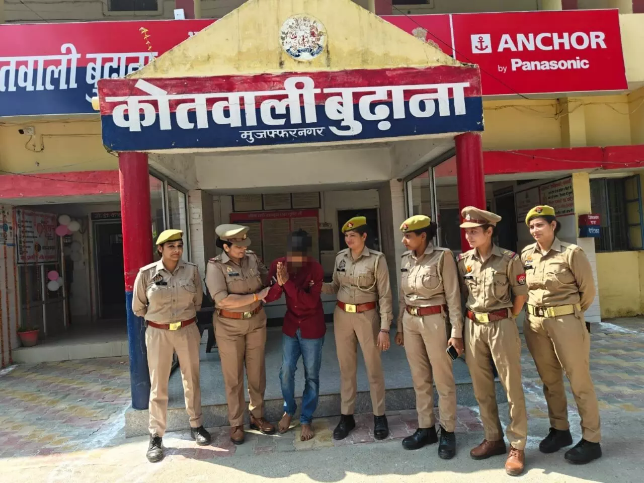 लड़की से छेड़छाड़- आरोपी सुहैल को 12 घंटे के भीतर दिखाई हवालात