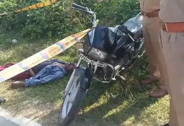 स्कूटी को लात मारकर फरार हुए चेन स्नेचर का मर्डर-9 दिन से थी तलाश