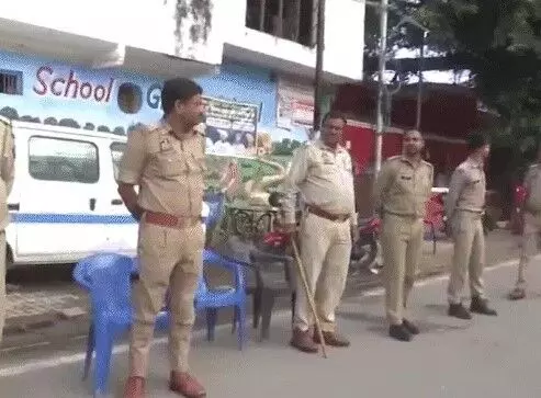 जुम्मे की नमाज से पहले हाई अलर्ट- ड्रोन से चप्पे चप्पे की निगेहबानी