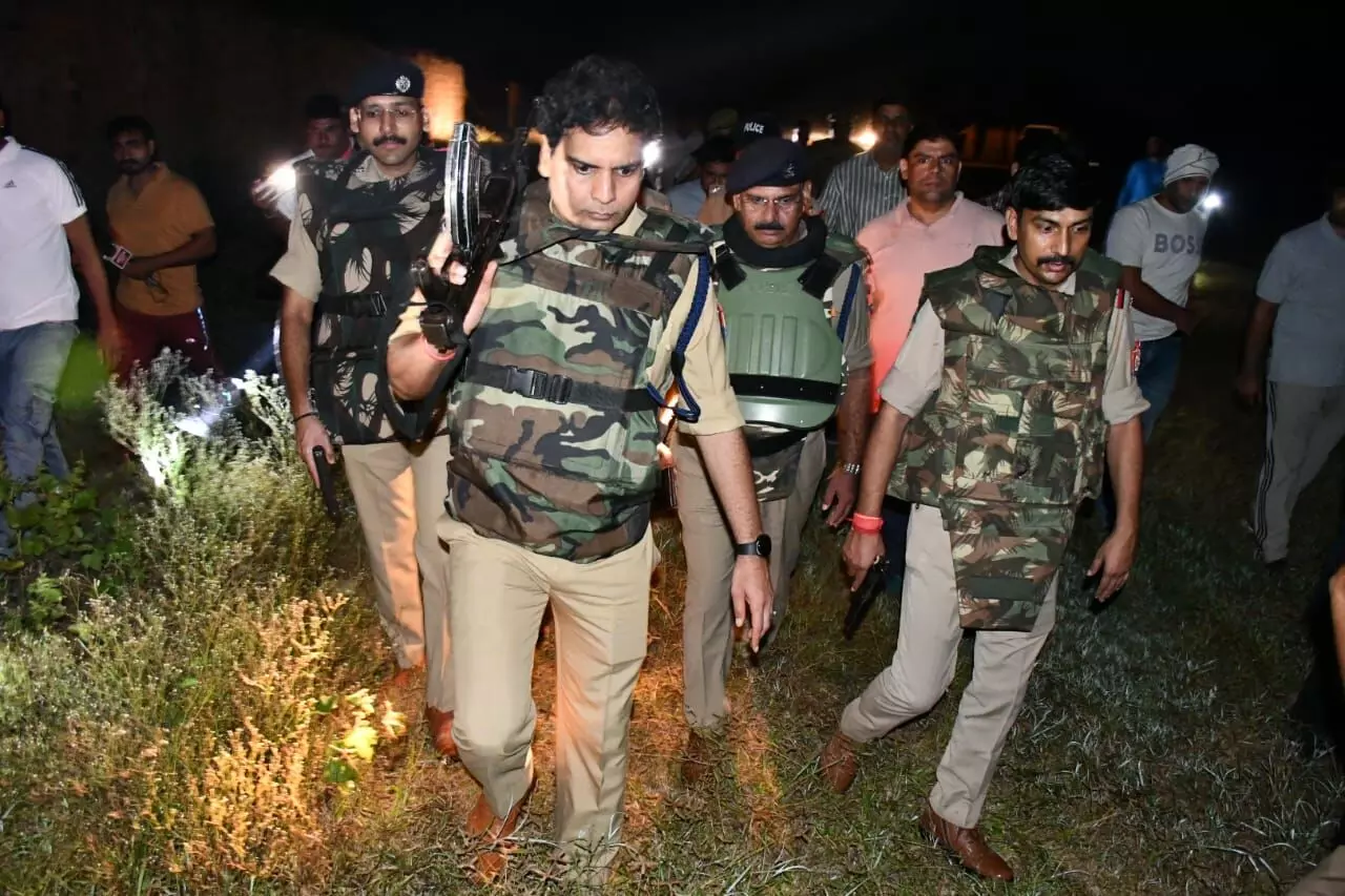 एनकाउंटर में पुलिस की गोली से ढेर हुआ ₹1 लाख का इनामी बदमाश