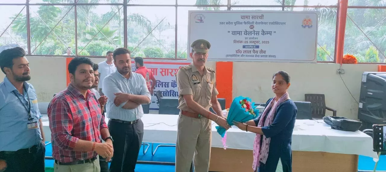 पुलिस परिवारों के लिए लगे वामा वैलनेस कैंप में अनेकों ने कराई जांच