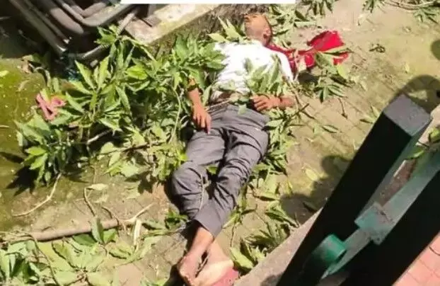 पॉक्सो एक्ट के आरोपी ने अदालत की पांचवी मंजिल से लगाई छलांग पॉक्सो एक्ट के आरोपी ने अदालत की पांचवी मंजिल से लगाई छलांग