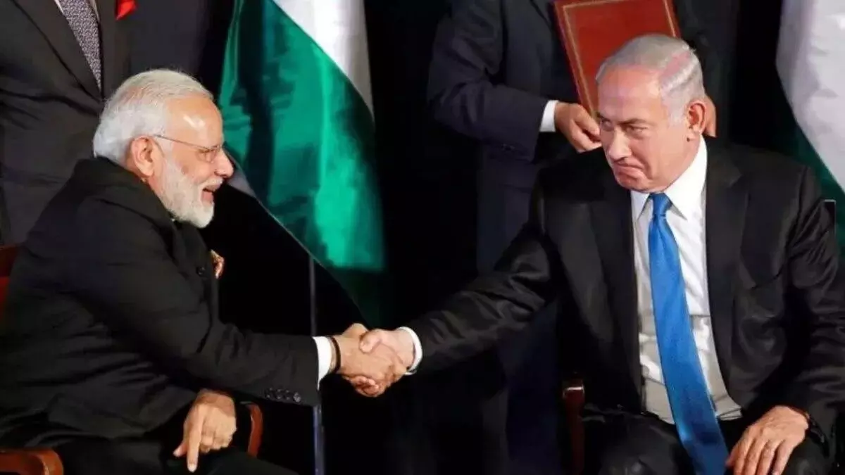 नेतन्याहू ने कैबिनेट बैठक रोकी- PM मोदी से की गाज़ा शांति पर बात नेतन्याहू ने कैबिनेट बैठक रोकी- PM मोदी से की गाज़ा शांति पर बात