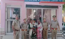 भीड़ में मां से बिछड़े बच्चे को ढूंढकर लाई पुलिस- कप्तान ने की सराहना