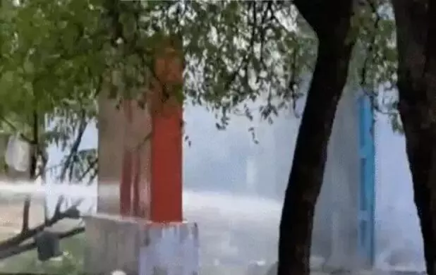 पटाखा फैक्ट्री में ब्लास्ट- केमिकल मिक्स करते समय हुआ विस्फोट
