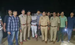 पुलिस ने हिस्ट्रीशीटर जावेद को मुठभेड़ के बाद किया गिरफ्तार