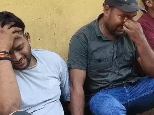 मॉर्निंग वॉक को निकले स्कूटी सवार को डंपर ने मारी टक्कर- 30 मीटर तक.. मॉर्निंग वॉक को निकले स्कूटी सवार को डंपर ने मारी टक्कर- 30 मीटर तक..