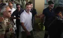 दलित हरिओम के घर पहुंचे राहुल परिवार से मिले- पहले वायरल हुआ था..