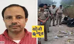 पुलिस मुठभेड़ में एक लाख का इनामी बदमाश नफीस ढेर