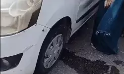 कार में जा रहा परिवार हुआ हादसे का शिकार-पलटी कार में बच्ची की मौत