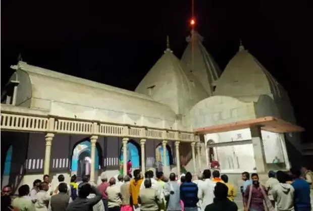 श्री कृष्ण के पिता की नगरी में दीपावली का धूम धड़ाका आज- मंदिर के.... श्री कृष्ण के पिता की नगरी में दीपावली का धूम धड़ाका आज- मंदिर के....
