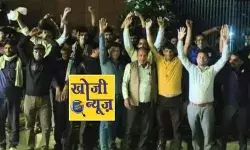 बोनस पर बवाल के बीच टोल दो घंटे रहा फ्री - टोल फ्री निकले वाहन