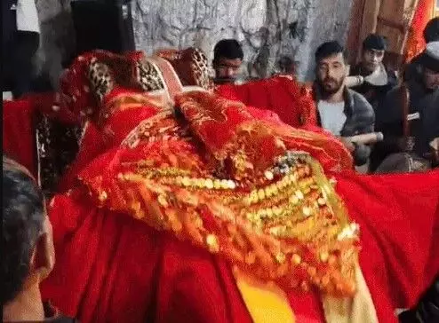 शीतकाल के लिए यमुनोत्री धाम के कपाट बंद- अब खरसाली में होंगे दर्शन