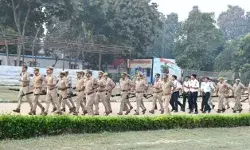 परेड का निरीक्षण कर SSP ने पुलिसकर्मियों से लगवाई दौड- बोले..