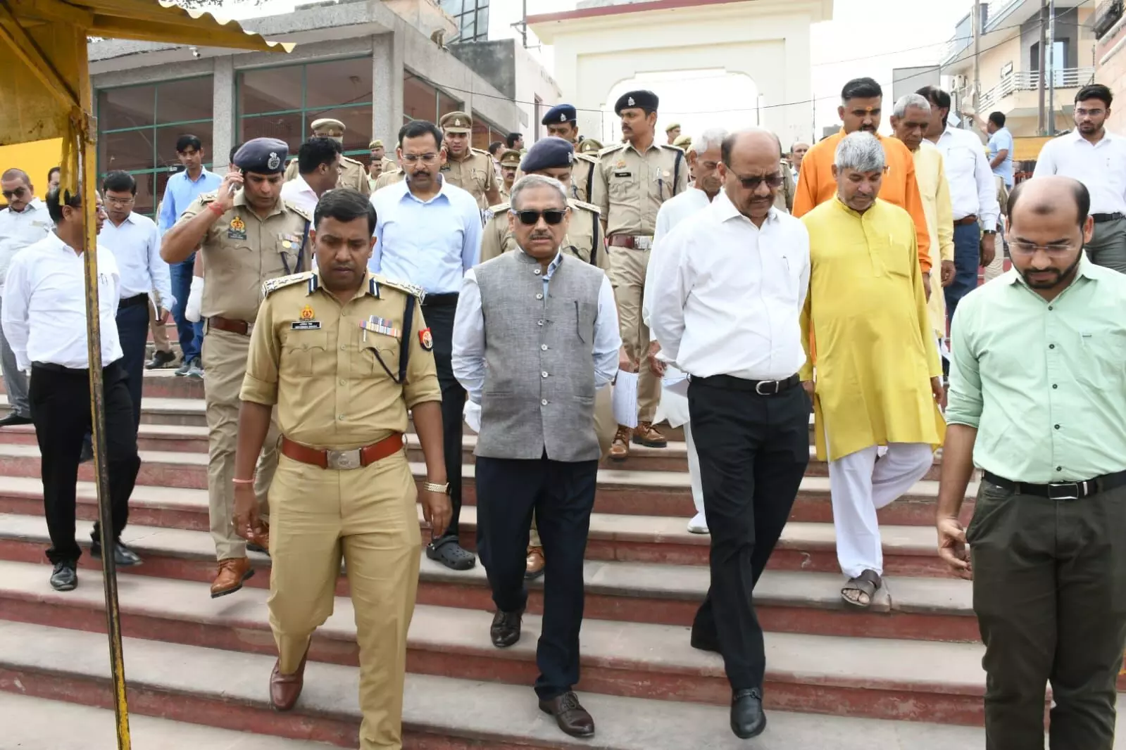 DM SSP के साथ कमिश्नर व DIG का शुक्रताल दौरा-मेला तैयारियों की समीक्षा