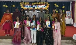 एस.डी. कॉलेज मुजफ्फरनगर में गृहविज्ञान विभाग की फ्रेशर पार्टी 2025