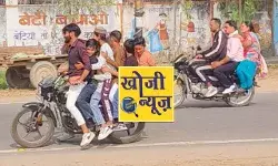 ट्रैफिक पुलिस को चुनौती-पाड लो म्हारी पूंछ- हम तो इक्कर ही चलेंगे