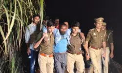 मुठभेड़ में बावरिया गैंग का बदमाश गिरफ्तार- पैर में लगी गोली