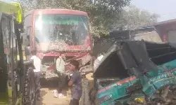 बेकाबू बने टेंपो एवं पुलिस बूथ में मारी टक्कर दर्जनों घायल दो की हालत बेकाबू बने टेंपो एवं पुलिस बूथ में मारी टक्कर दर्जनों घायल दो की हालत