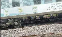 इंटरसिटी एक्सप्रेस से उठा धुआं- यात्रियों में मचा हड़कंप