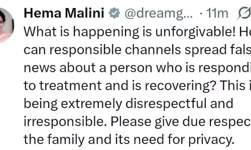 धर्मेंद्र का निधन? खबरों पर बरसी हेमा- बोली माफी लायक नहीं हरकत