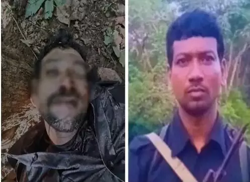 बॉर्डर पर मुठभेड़ में खूंखार नक्सली नेता ढेर-पत्नी के भी मारे जाने..