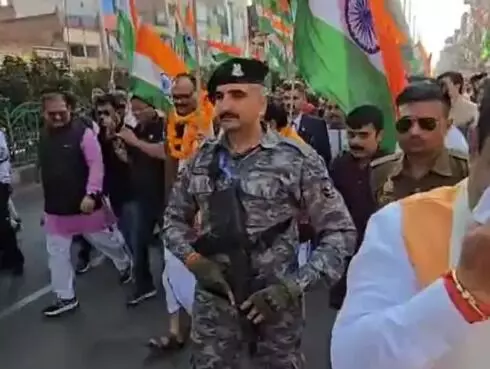 रन फॉर यूनिटी में दौड़े डिप्टी सीएम- बोले बृजेश पाठक