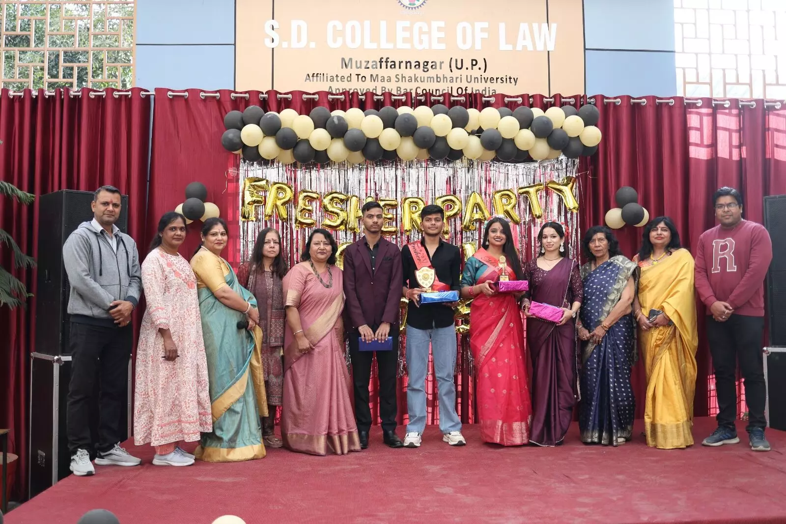 SD कॉलेज ऑफ़ लॉ: नव- प्रवेशित स्टूडेंट्स के आगमन पर हुई फ्रेशर पार्टी SD कॉलेज ऑफ़ लॉ: नव- प्रवेशित स्टूडेंट्स के आगमन पर हुई फ्रेशर पार्टी