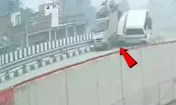 रोहित शेट्टी अंदाज में पांच मर्तबा हाईवे पर पलटी बोलेरो-सीधी होते