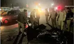 शादी से लौट रहे युवक को कोतवाली के सामने ट्रक ने कुचला- ड्राइवर..