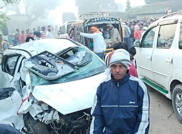 टूटा रफ्तार का कहर-दो हादसों में गई सात की जान-6 घायल