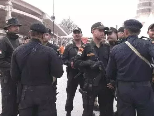 भारी वाहनों की अयोध्या में नो एंट्री-ATS कमांडो ने अपने घेरे में लिया राम मंदिर