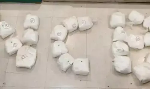 छापा मारकर घर से 262 करोड़ की ड्रग्स की जब्त-महिला समेत दो अरेस्ट