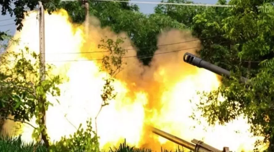 थाई सेना ने ट्रंप के दावों को बमों से उडाया - सीमा पर बरसाए बम