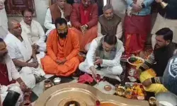 मुख्यमंत्री ने दक्षेश्वर मंदिर में रुद्राभिषेक कर साधु संतों के साथ किया मंथन मुख्यमंत्री ने दक्षेश्वर मंदिर में रुद्राभिषेक कर साधु संतों के साथ किया मंथन